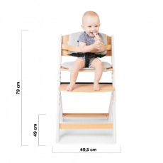 Дитячий стільчик для годування Kinderkraft Enock Gray